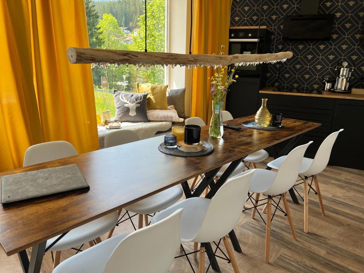 Bavaria Mountain Lodge Ski Arber Osser Bayrischer Wald Designer Ferienwohnung ローベルク エクステリア 写真