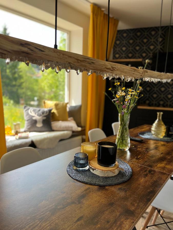 Bavaria Mountain Lodge Ski Arber Osser Bayrischer Wald Designer Ferienwohnung ローベルク エクステリア 写真