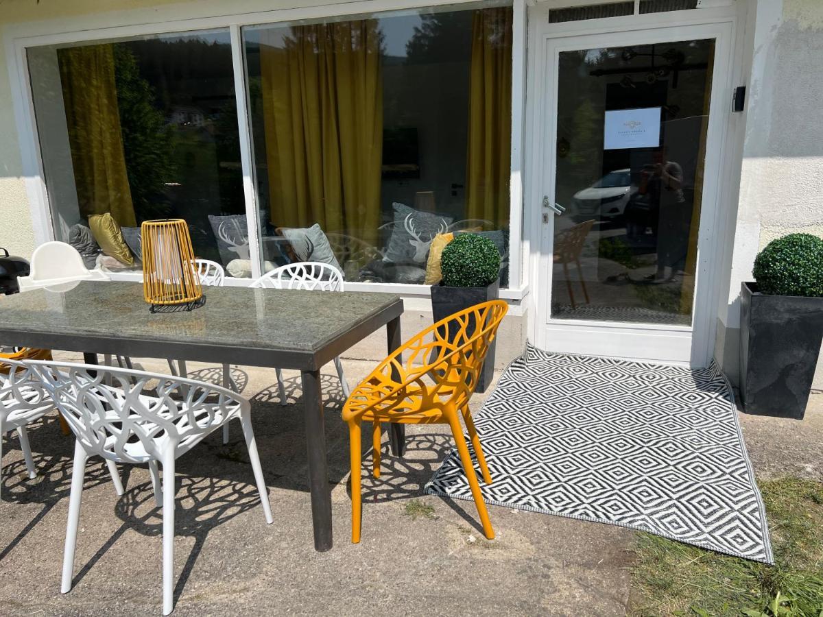 Bavaria Mountain Lodge Ski Arber Osser Bayrischer Wald Designer Ferienwohnung ローベルク エクステリア 写真